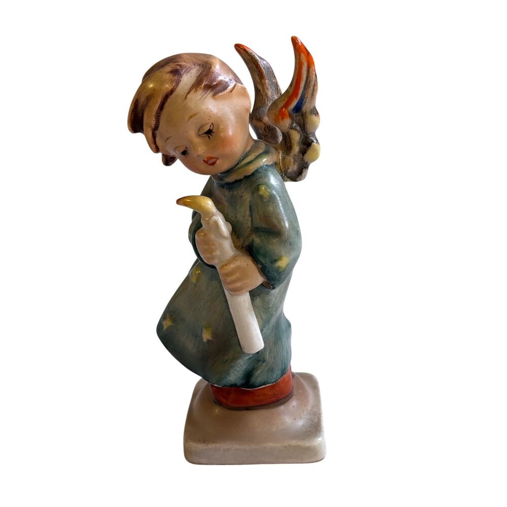 Vintage Goebel Hummel Figurine Heavenly Angel 21 Little Guardian